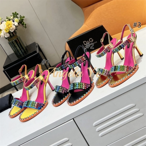 Top quality High-heeled sandals with box free shipping DOA #20656