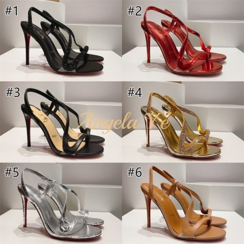 Top quality High-heel sandals size:5-12 with box free shipping CLN #21659
