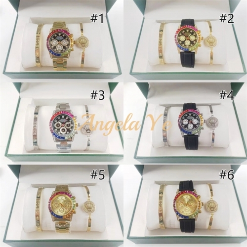wholesale fashion quartz watch & bracelet set with box #21943