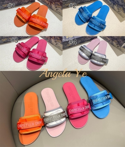 1 pair fashion slide slipper for women size:5-12 with box DIR#21939