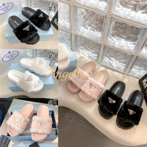 1 pair fashion slide slipper for women size:5-9 with box PRA #21960