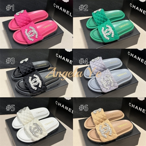 1 pair fashion slide slipper for women size:5-10 with box CHL #23150