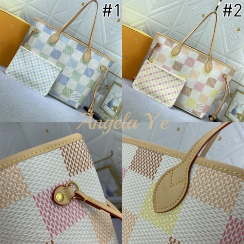 Top quality fashionn real leather never full Tote bag size:31*28*14cm LOV #22239