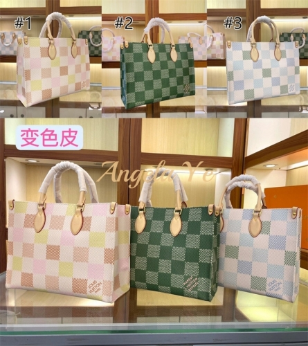 Top quality real leather Tote bag size:35*27*14cm LOV #23267