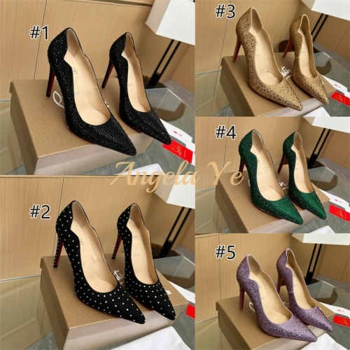Top quality fashion high-heels(10.5cm) for women size:5-12 free shipping CLN #23290