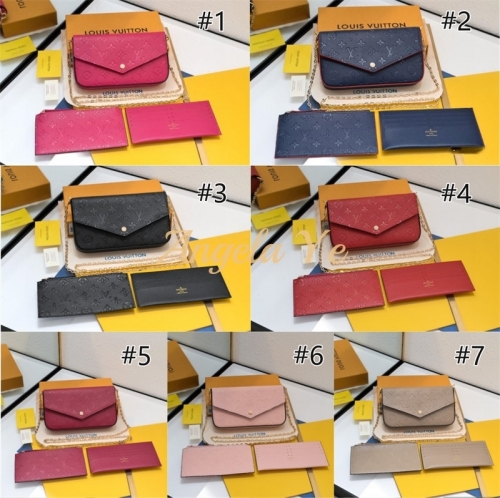 Top quality fashion real leather messenger bag size:21*12*3cm LOV #23281
