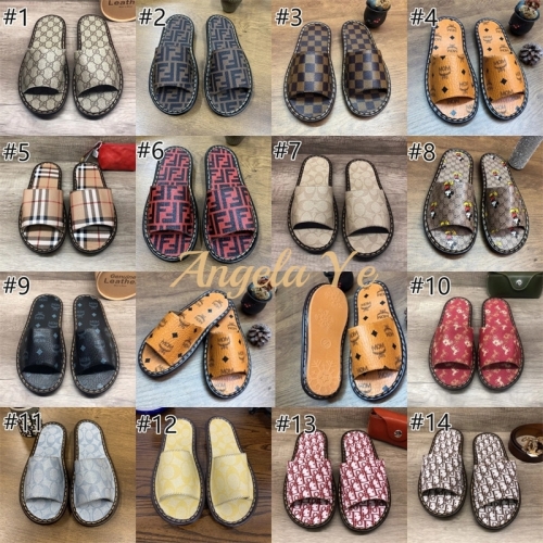 Wholesale fashion couple slipper size:5-11 MLS #23316