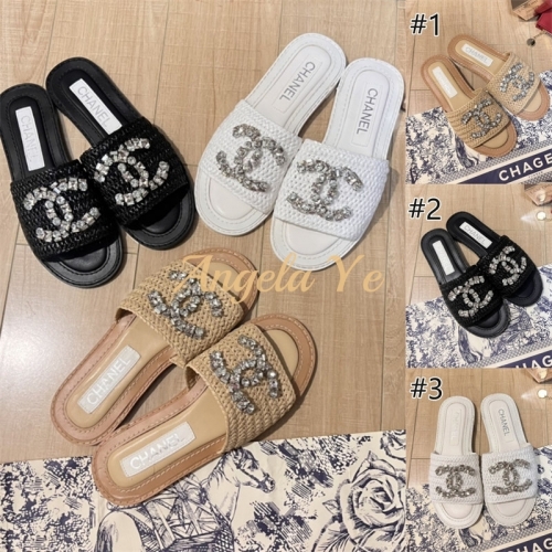 1 pair fashion slide slipper for women size:5-10 with box CHL #23388