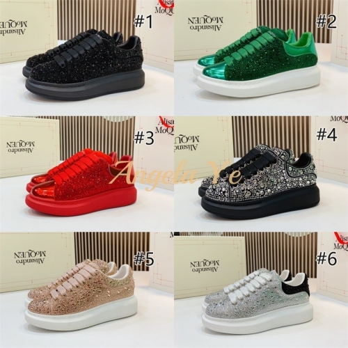 Top quality fashion couple casual shoes size:5-11 with box free shipping MCN #23441