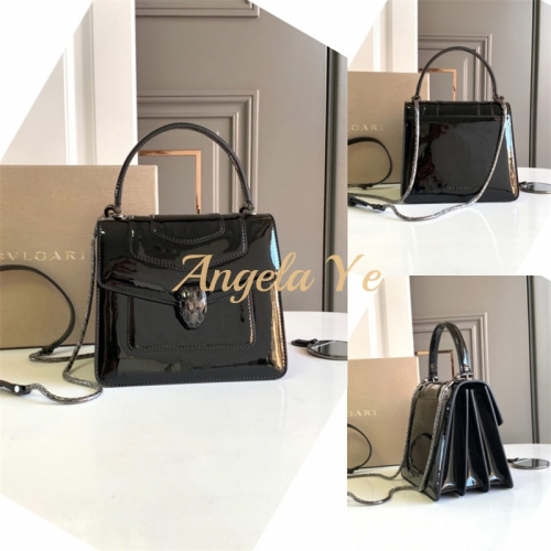 Original quality real leather Handle bag size:18*15*9.5cm BVG#23477