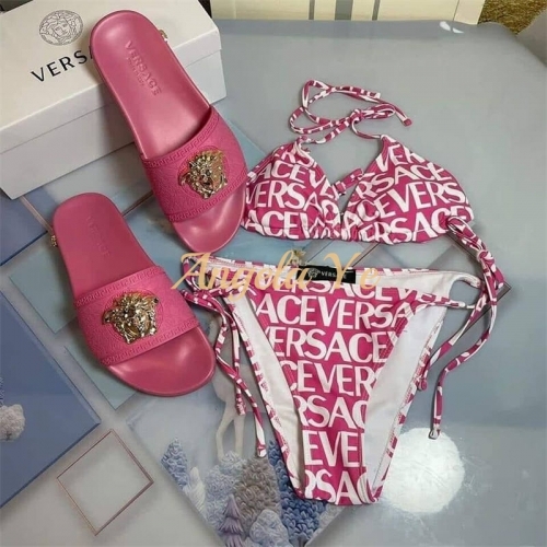 1 set fashion slipper & swimsuit set VEE #18546