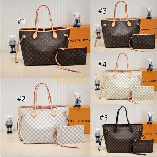 Top quality fashion real leather Tote bag LOV #16859