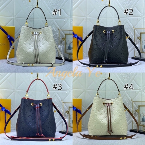 Top quality real leather bucket bag size:26*26*17.5cm LOV #23531