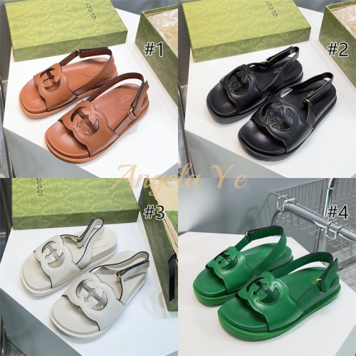 1 pair top quality fashion sandals for women size:5-9 with box GUI #23467