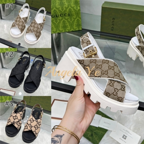 1 pair top qulaity fashion sandals for women size:5-11 with box free shipping GUI #23567