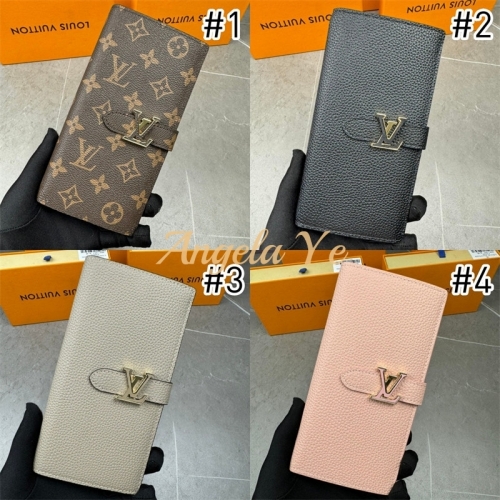 wholesale Real leather fashion wallet size:10*19*1.7cm (with box) LOV #22464