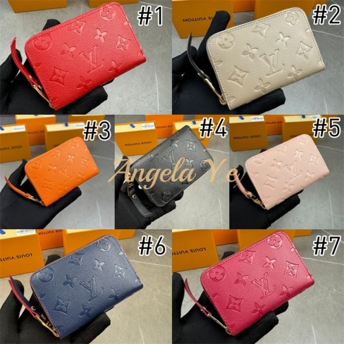 Real leather wallet size:11*8 (with box)  LOV #22465