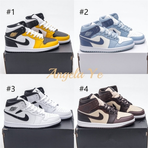 1 Pair fashion sport shoes size:5.5-12 with box free shipping AJ-1 #23608