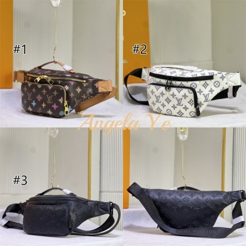 Top quality fashion real leather waist bag size:30*15*8cm LOV #23626