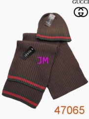 GUCCI Hat Scarf Set 024