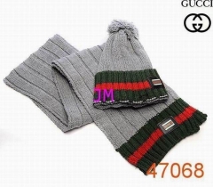 GUCCI Hat Scarf Set 037