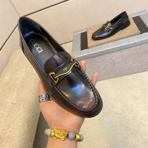 GUCCI Leather Shoes Men 116