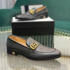 GUCCI Leather Shoes Men 288