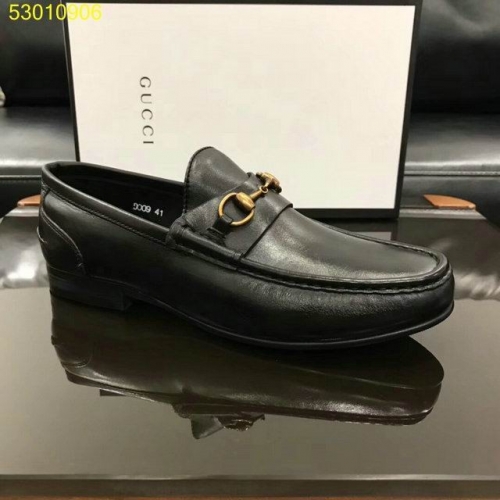 GUCCI Leather Shoes Men 033