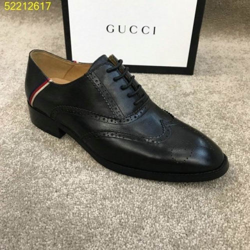 GUCCI Leather Shoes Men 030