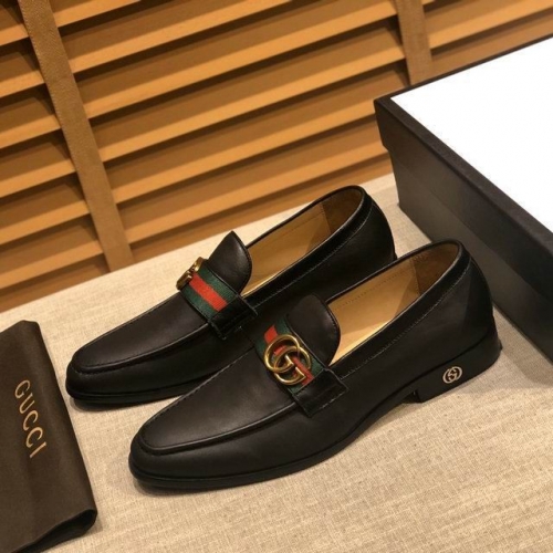 GUCCI Leather Shoes Men 262