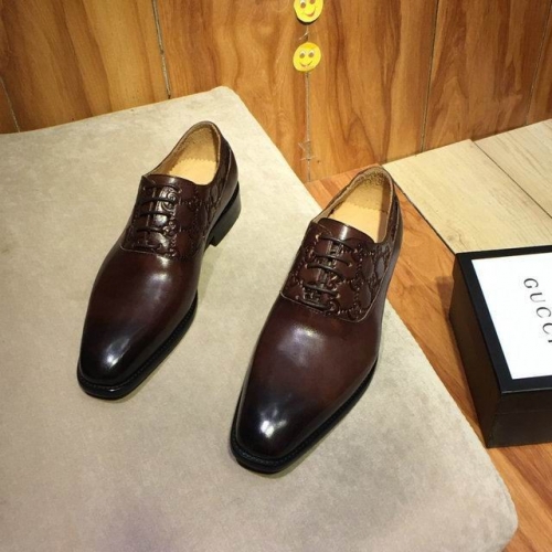 GUCCI Leather Shoes Men 197