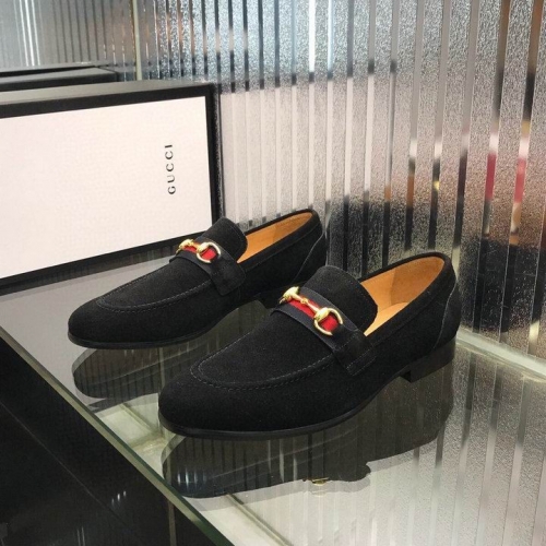 GUCCI Leather Shoes Men 125