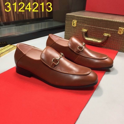 GUCCI Leather Shoes Men 003