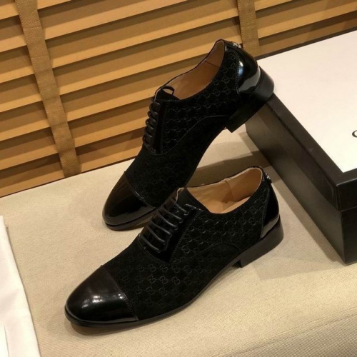 GUCCI Leather Shoes Men 236