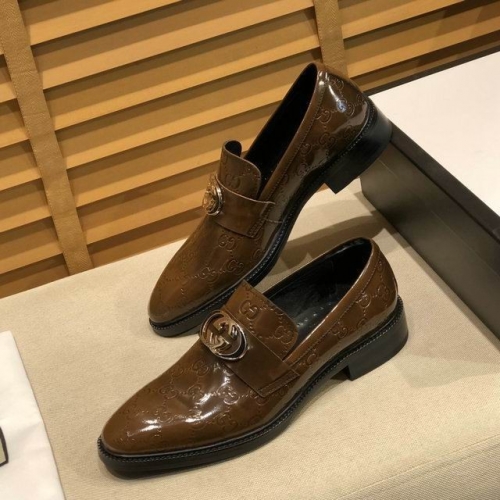 GUCCI Leather Shoes Men 219