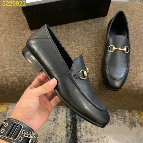 GUCCI Leather Shoes Men 019