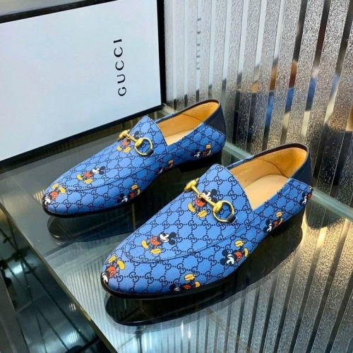 GUCCI Leather Shoes Men 154