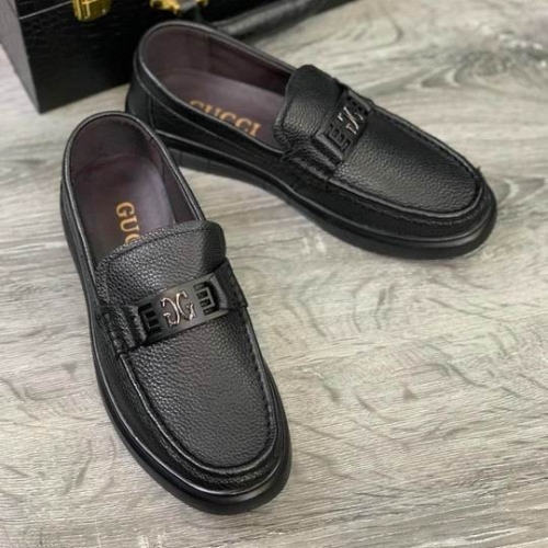 GUCCI Leather Shoes Men 108
