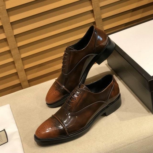 GUCCI Leather Shoes Men 221