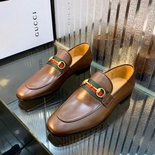 GUCCI Leather Shoes Men 119