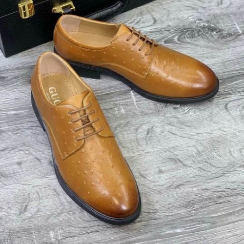 GUCCI Leather Shoes Men 100