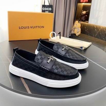 LV Dress Shoes Men 033