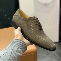 LV Leather Shoes Men 352