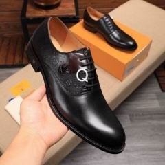 LV Dress Shoes Men 046
