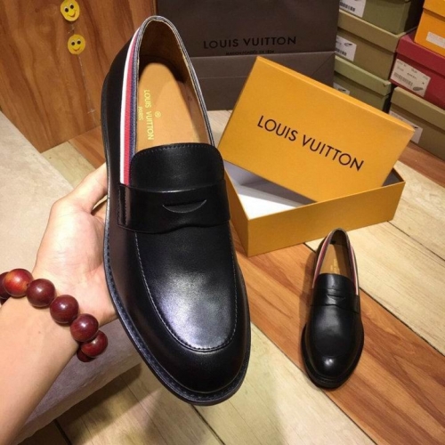LV Leather Shoes Men 092