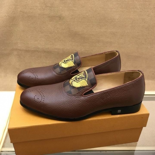 LV Leather Shoes Men 080