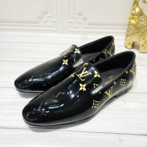 LV Leather Shoes Men 076