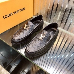 LV Leather Shoes Men 257
