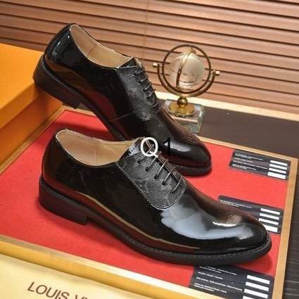 LV Dress Shoes Men 062