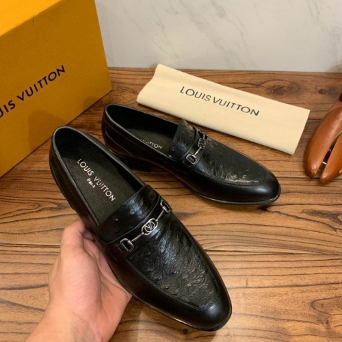 LV Leather Shoes Men 128